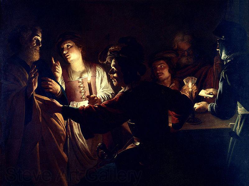 Gerrit van Honthorst The Denial of St Peter